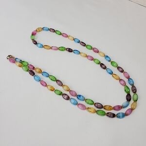 Preloved Multicolor Beaded Necklace